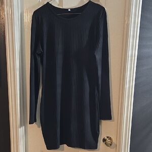 Chic Black Long Sleeve Dress/ 🎈5 For $30